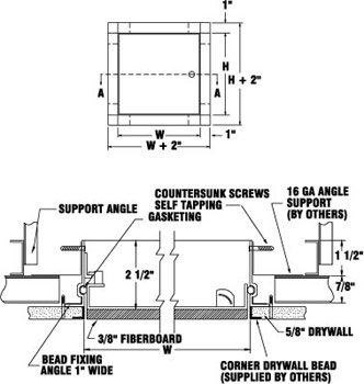 Sesame Drywall Ceiling Hatch